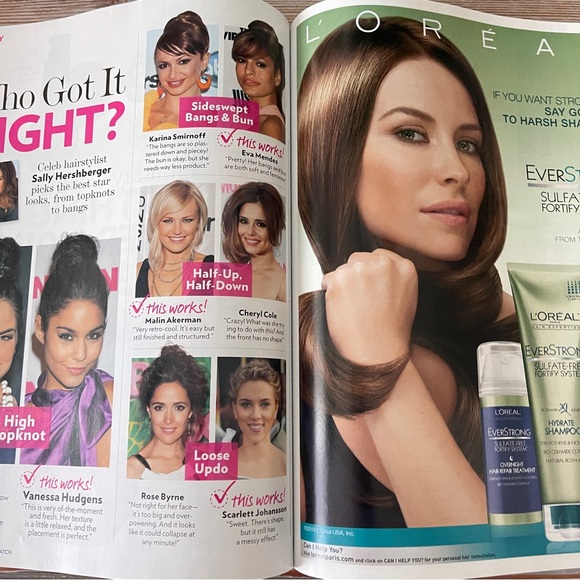 People Style Watch Magazine - Zoe Saldana Cover, December 2010 Issue - Picture 14 of 16